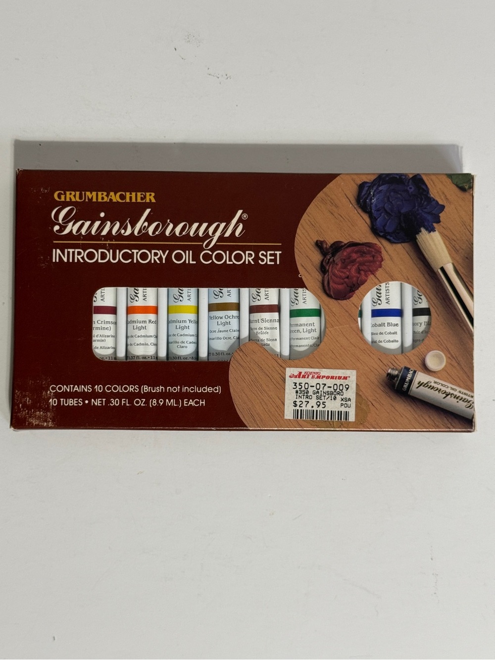 Gainsborough Introductory Oil Color Set #350